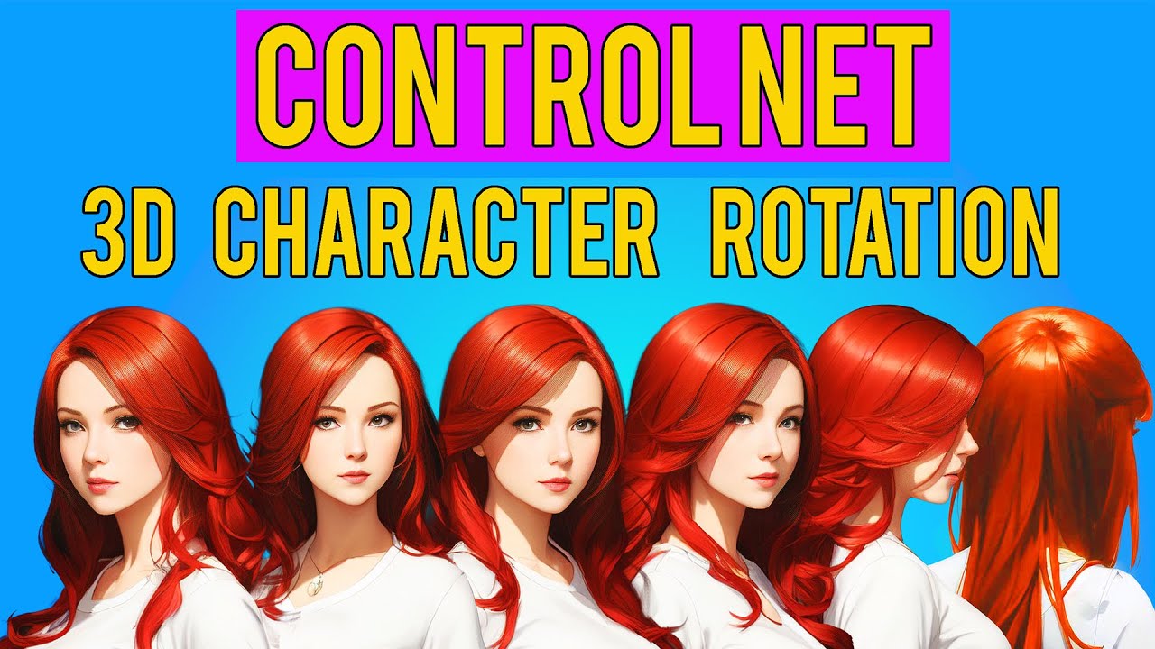 Create Convincing 3d Character Rotations Using Controlnet And Custom