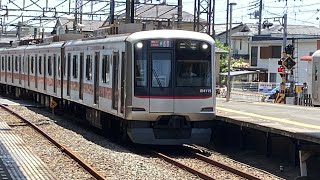 58K 東急5050系4000番台4115F(元5169F＋Q SEAT)Fライナー快速急行飯能行き　西武池袋線西所沢駅(SI-18)通過