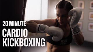 20 MINUTE CARDIO KICKBOXING | In-Home Workouts