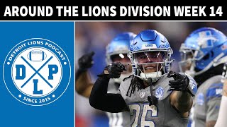 Daily DLP: Around The Detroit Lions Division Week 14 | Detroit Lions Podcast