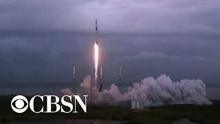 SpaceX launches Falcon 9 rocket with record 143 satellites aboard