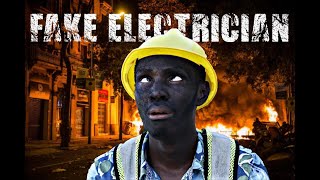 Professional Fake Electrician Gets Shocked