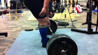 [Adonis Athletics] Robin Sjogren Warming-up with 240kg Dead