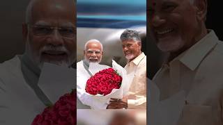 Glimpses from PM Modi's visit to Andhra Pradesh | Oath ceremony of Chandrababu Naidu | #shorts