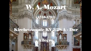 FELIX BLUMENFELD QUARTETTT W.  A.  Mozart Kirchensonate KV 328 A Dur, Allegro