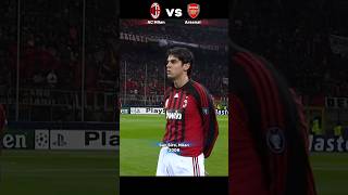 AC Milan vs Arsenal UCL 2007/ 08 | Round Of 16 Leg 2 #footballshorts #shorts