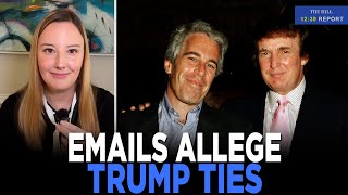 New Jeffrey Epstein Emails REVEAL Alleged Trump Ties — 12:30 Report | TRENDING