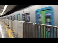 60fps 東京メトロ有楽町線 各停小手指行 飯田橋駅 tokyometro yurakucho line iidabashi sta.