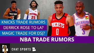 NBA Trade Rumors: Chris Paul, Russell Westbrook & Melo To The Knicks? Derrick Rose Trade To Lakers?