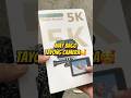 5k Action Camera unboxing #shorts #camera