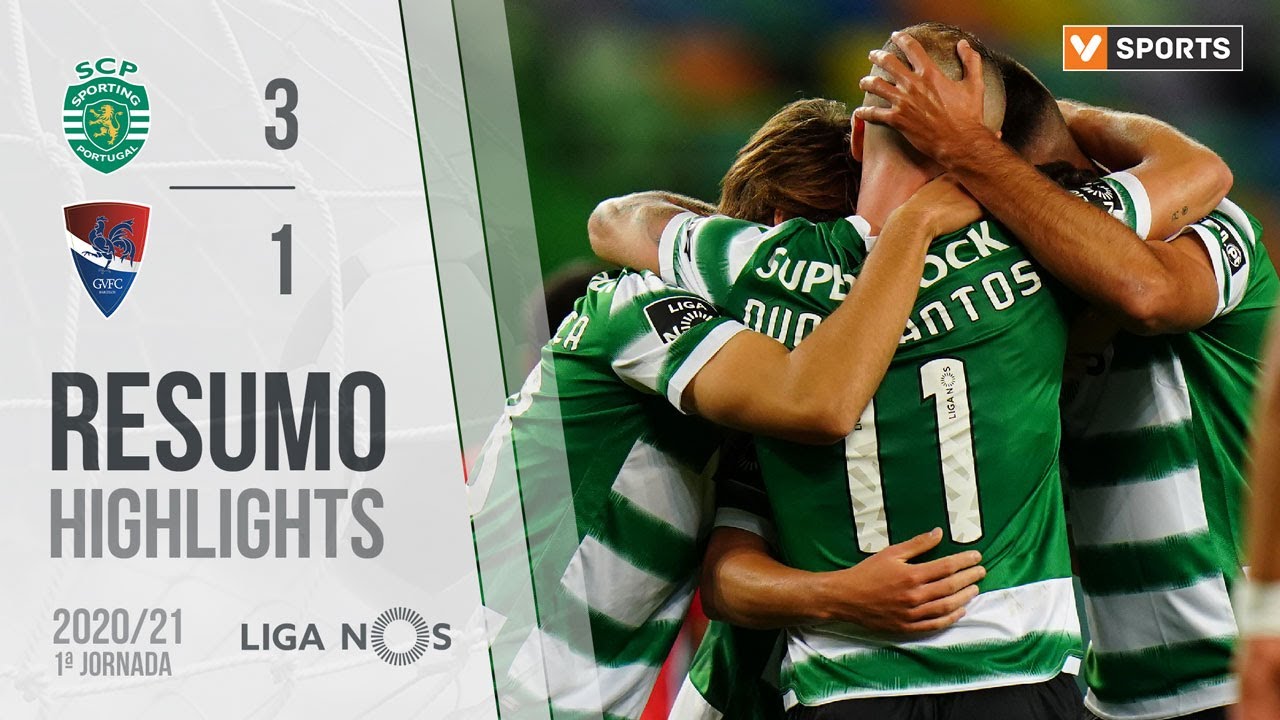 Highlights | Resumo: Sporting 3-1 Gil Vicente (Liga 20/21 #1) - YouTube