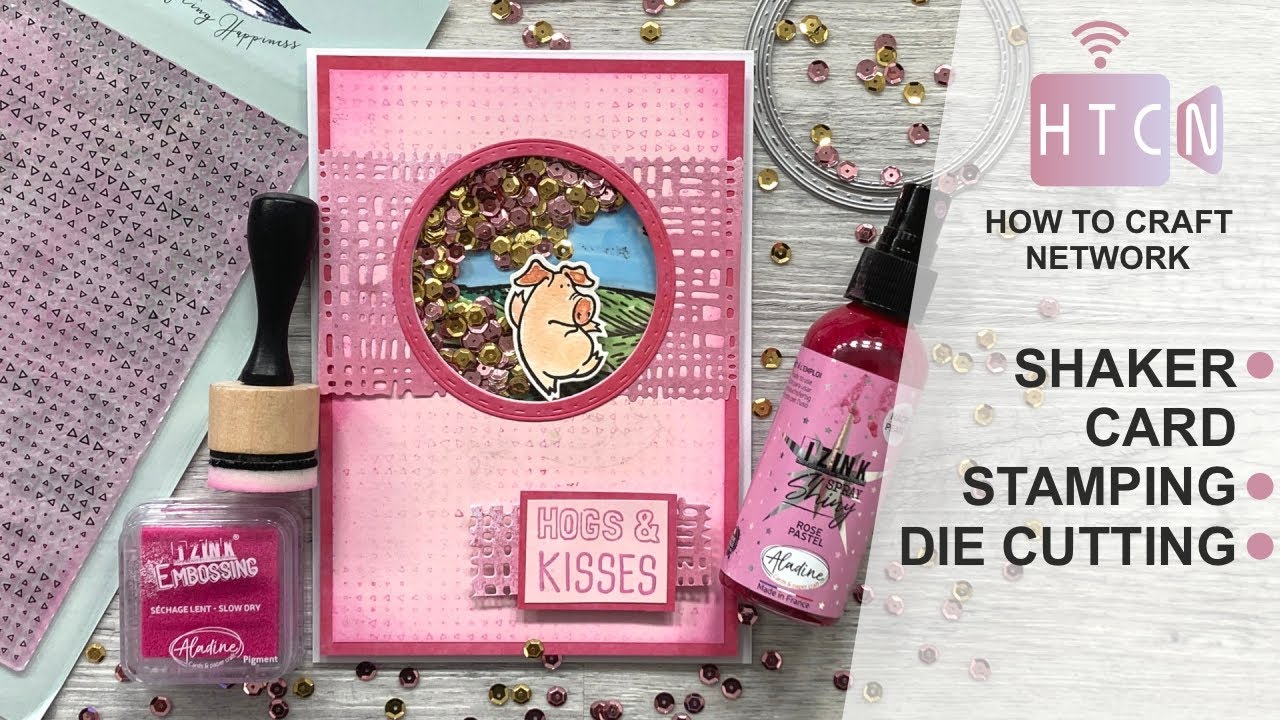 How To Shaker Card Stamping Die Cutting Handmade Cards Quick