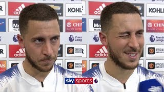 Eden Hazard makes suggestive wink when asked about his future at Chelsea