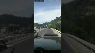 El accidente de tránsito en la bajada de Villa Lobos visto desde la perspectiva del conductor