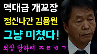 인권위 현안질의, 역대급 개꼬장... 정신나간 김용원 '그냥 미쳤다!', 룬석열 방어권 권고안건... 내란을 옹호하는 인권위원들, 퇴장 당하려 발악...