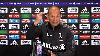 | CAGLIARI - JUVE | Allegri: "niente complimenti, solo vittorie". Conferenza Stampa.