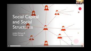 What do triads reveal about social capital? by Lindon Robison and Tristan Claridge