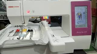 Embroidery machine USHA janome memory craft 450E,  inquiry contact 7503242025