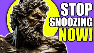 10 STOIC LESSONS TO HANDLE "SLEEPING IN" (MUST WATCH) | STOICISM