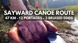 Our Wildest Canoe Camping Trip Ever - Vancouver Island, BC - 3 DAYS on the Sayward Canoe Loop