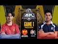 SRG vs RSG GAME 1 REGULAR SEASON MPL MALAYSIA S14 | SELANGOR RED GIANTS vs RSG MY