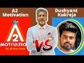 A2 Motivation vs Dushyant Kukreja | Youtuber's Comparison #shorts #a2motivation I #dushyantkukreja