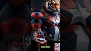 Avengers tiger #viral #spiderman #marvel #ironman #trending #hulk #thor #avengers #dc #shorts #yt