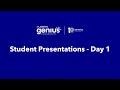 Live Student Presentations | Lodha Genius Programme Class of 2024 - Day 1