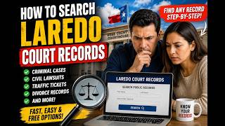 How to search Laredo court records