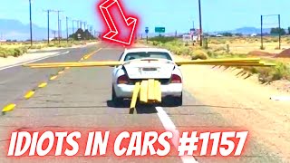 IDIOTS IN CARS #1157 -- Bad drivers & Driving fails -learn how to drive