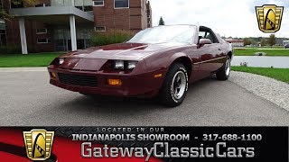 1985 Chevrolet Camaro. Gateway Classic Cars - Indianapolis #1144