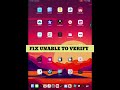 fix unable to verify app 🤩 blacklist 🔥 shorts ios