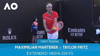 Maximilian Marterer v Taylor Fritz Extended Highlights (1R) | Australian Open 2022