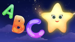 🔤ABC Lullaby and Twinkle Twinkle Little Star 🌟 Relaxing Nursery Rhymes for Kids @HappyLittleKids-TV