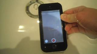 Iphone 5s Redpepper waterproof case test