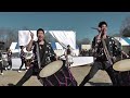 武蔵越生高校和太鼓部「青龍」festa（フェスタ）飯能日高鍋まつり　2017.02.19