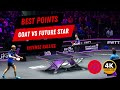 Best Points | Felix Lebrun vs. Ma Long | Breathtaking Slow-Mo Rallies | Best 4K Table Tennis Video