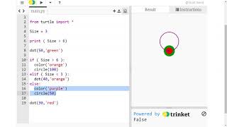 Python Turtle - Even more choice with ELIF