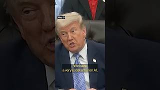 Trump takes hands-off approach to AI cybersecurity in new order #shorts #trump #ai #politics
