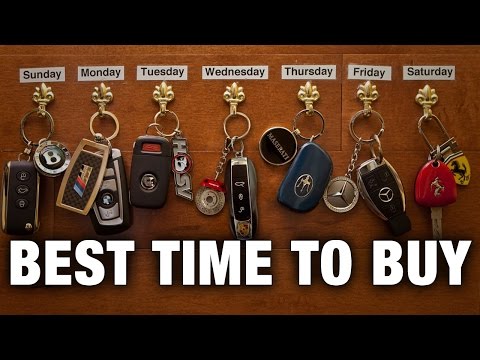 Best Month and Time of Year to Buy a Car Best Month and Time of Year to Buy a Car