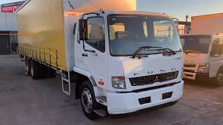 2015 Fuso 14 Pallet Curtainsider