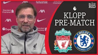 Alisson, Fabinho, Jota Update | Jurgen Klopp Press Conference | Liverpool v Chelsea
