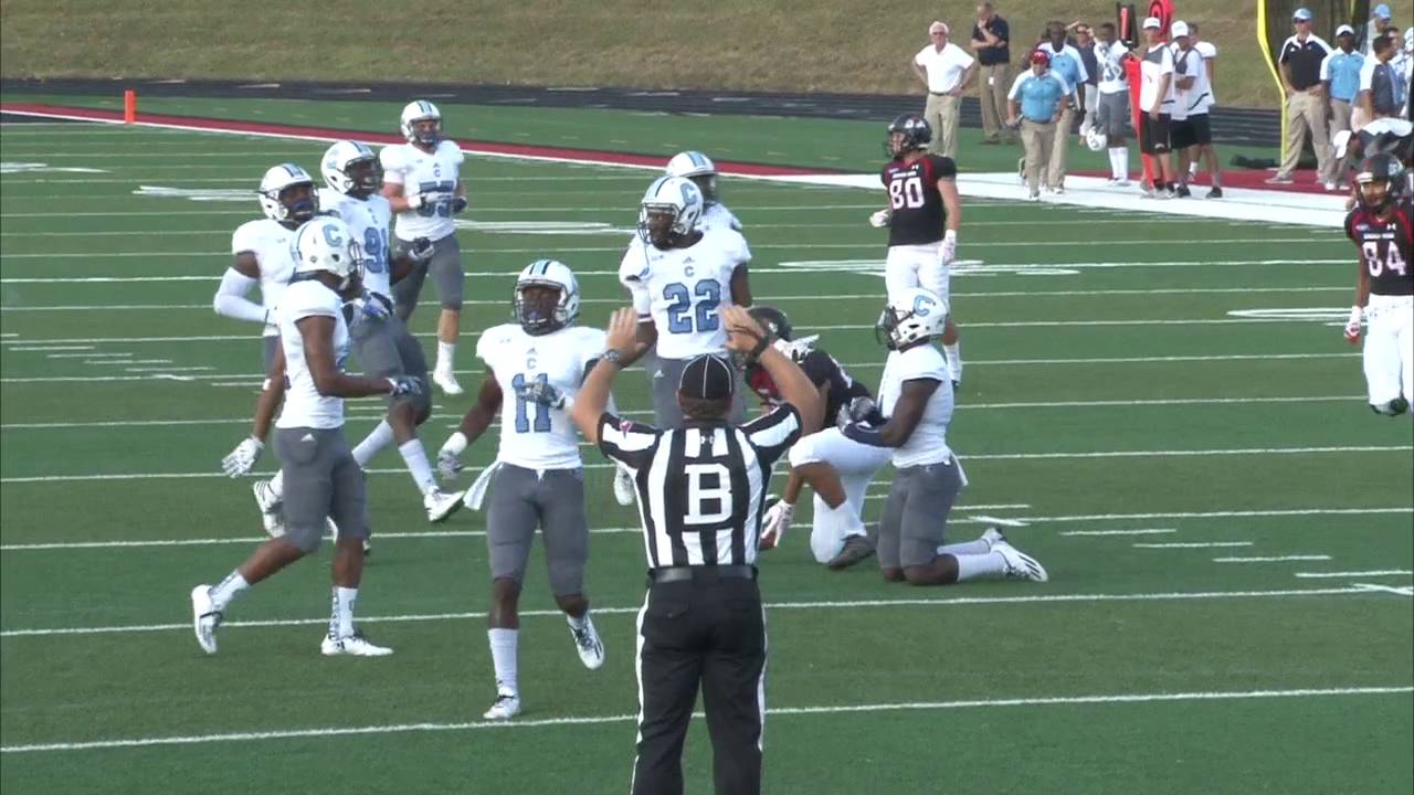 Gardner-Webb Football: Highlights Vs. The Citadel (9-17-16) - YouTube