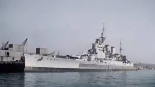 HMS renown class in colour