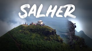 SALHER FORT | 2nd Highest Peak in Maharashtra | Trekking Video | DRONE SHOTS