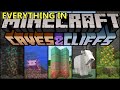 EVERYTHING In MINECRAFT 1.17 CAVES AND CLIFFS Update