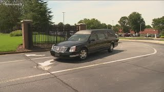 Procession held for Rabun County detention center officer
