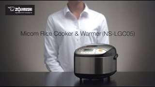 Zojirushi Micom Rice Cooker & Warmer NS-LGC05