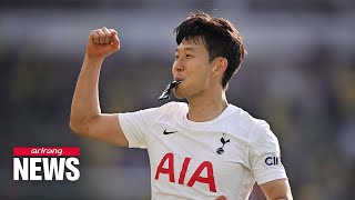 Son Heung-min becomes 1st Asian player to win Golden Boot ending season with 23 goals