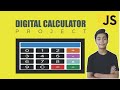 JAVASCRIPT Course Project Based Learning - Digital Calculator Using Javascript Project #28
